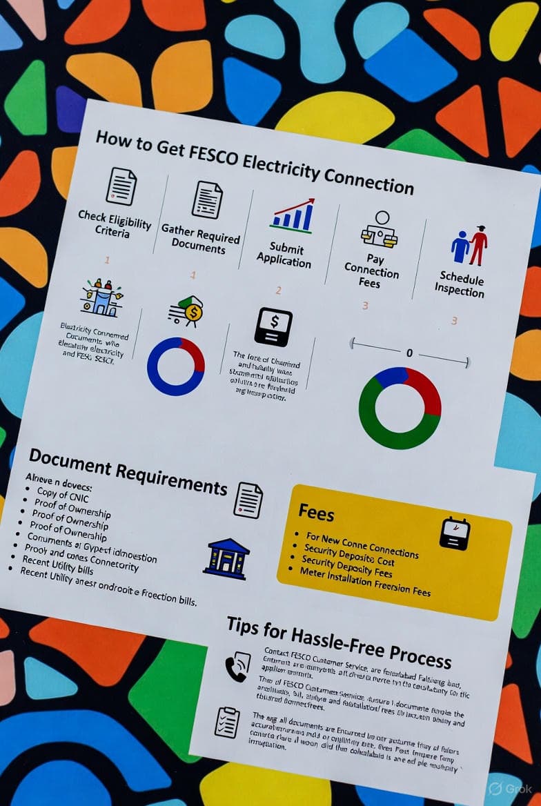 Getting a New FESCO Electricity Connection in Pakistan: Your Step-by-Step Guide for 2025